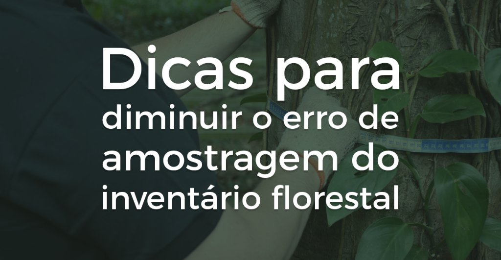 erro de amostragem do inventário florestal