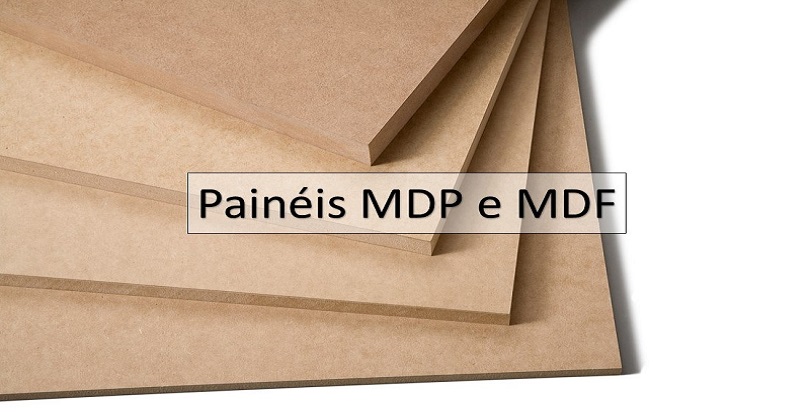 Painéis MDP e MDF