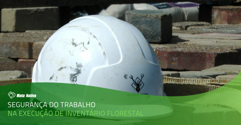 Segurança do trabalho - capacete branco representando os EPIs necessários para o trabalhos de campo