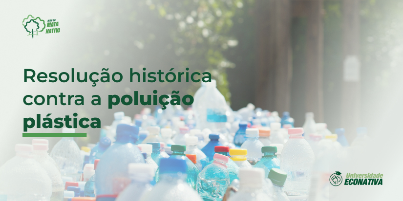 Resolução histórica contra a poluição plástica